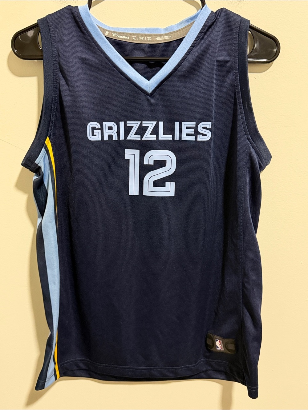 Kids Grizzlies Morant Basketball Jersey Size Youth XL